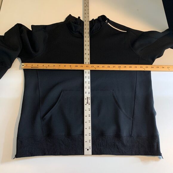 Tail Top Womens XXL 2XL Black Condoleezza Pullover Ruffle Collar Side Zipper - Picture 8 of 12